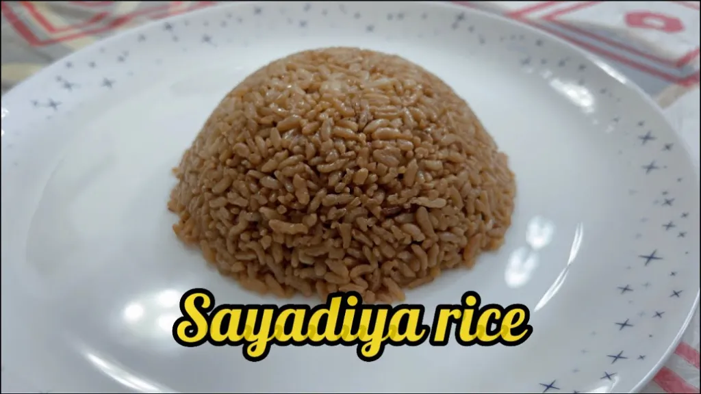 [Side Dish] Sayadiyah Rice